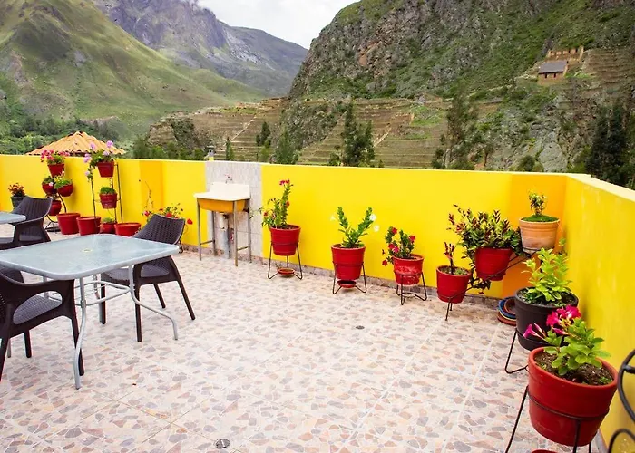 In - With Mountain Views With Two Terraces - Double 3 * Ollantaytambo